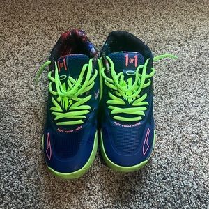 Puma Lamelo Ball MB.1 Galaxy Elektro Blue Green Sz 10